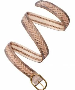 Leatherock Woven Leather Jean Belt OUTLET SHOP