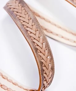 Leatherock Woven Leather Jean Belt OUTLET SHOP