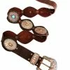 Leatherock OUTLET SHOP Flower Concho Belt