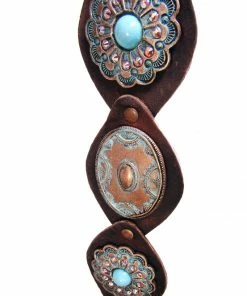 Leatherock OUTLET SHOP Flower Concho Belt