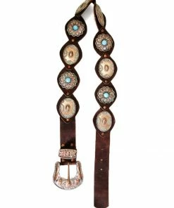 Leatherock OUTLET SHOP Flower Concho Belt
