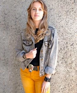 Leatherock Roberta Skull Belt Belts