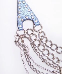 Leatherock OUTLET SHOP Vintage Iridescent Chain Belt