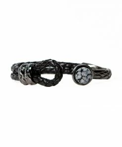 Leatherock Bracelets Abel Braided Cuff