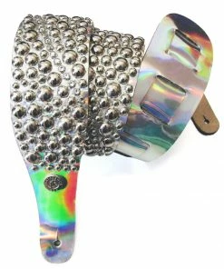 Leatherock Wave Studded Guitar Strap OUTLET SHOP