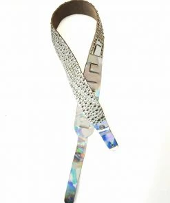 Leatherock Wave Studded Guitar Strap OUTLET SHOP