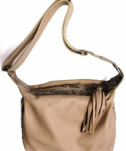 Leatherock Accent Print Handbag