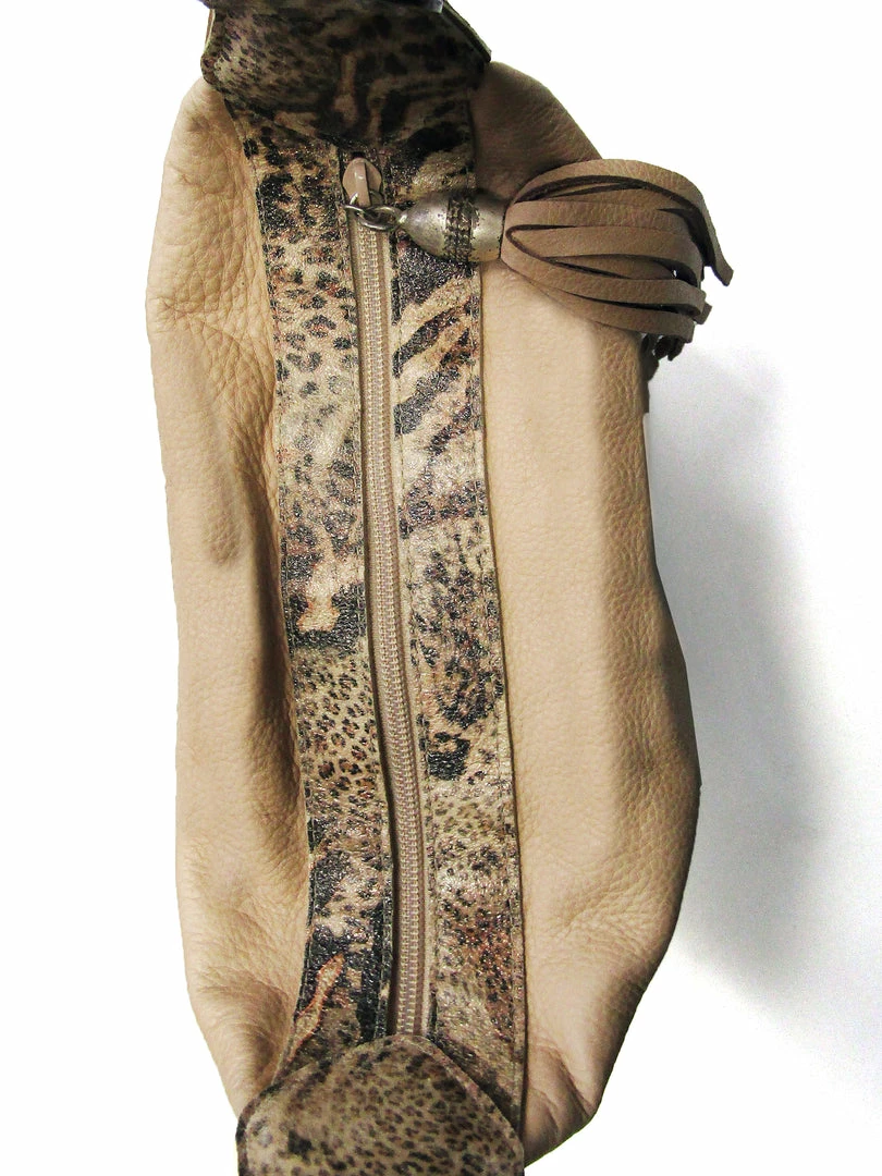 Leatherock Accent Print Handbag 4 Leatherock Accent Print Handbag