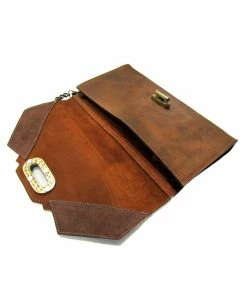 Leatherock OUTLET SHOP *Tobacco Armor Clutch