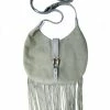 Leatherock OUTLET SHOP *Fringed Gray Bag 1 Leatherock OUTLET SHOP *Fringed Gray Bag