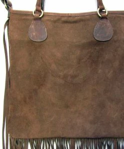 Leatherock OUTLET SHOP *Suede Fringed Bookbag