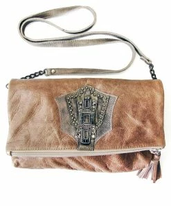 Leatherock Online Shop 16 Leatherock *Almond Fold-over Bag OUTLET SHOP