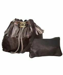 Leatherock Fringed Bucket Bag