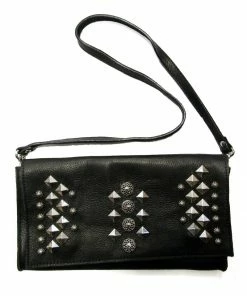 Leatherock Mixed Studs Clutch