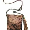 Leatherock Bronze Metallic Crossbody Bag OUTLET SHOP