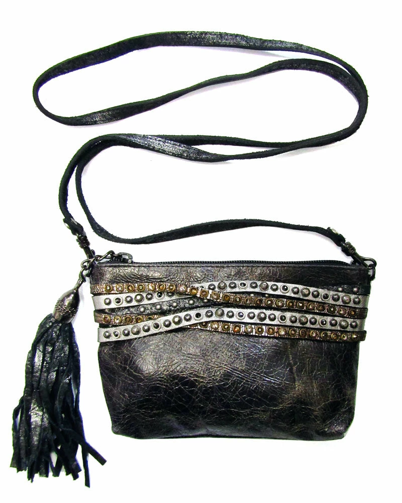 Leatherock OUTLET SHOP Multi-Metallic Mini Crossbody 3 Leatherock OUTLET SHOP Multi-Metallic Mini Crossbody