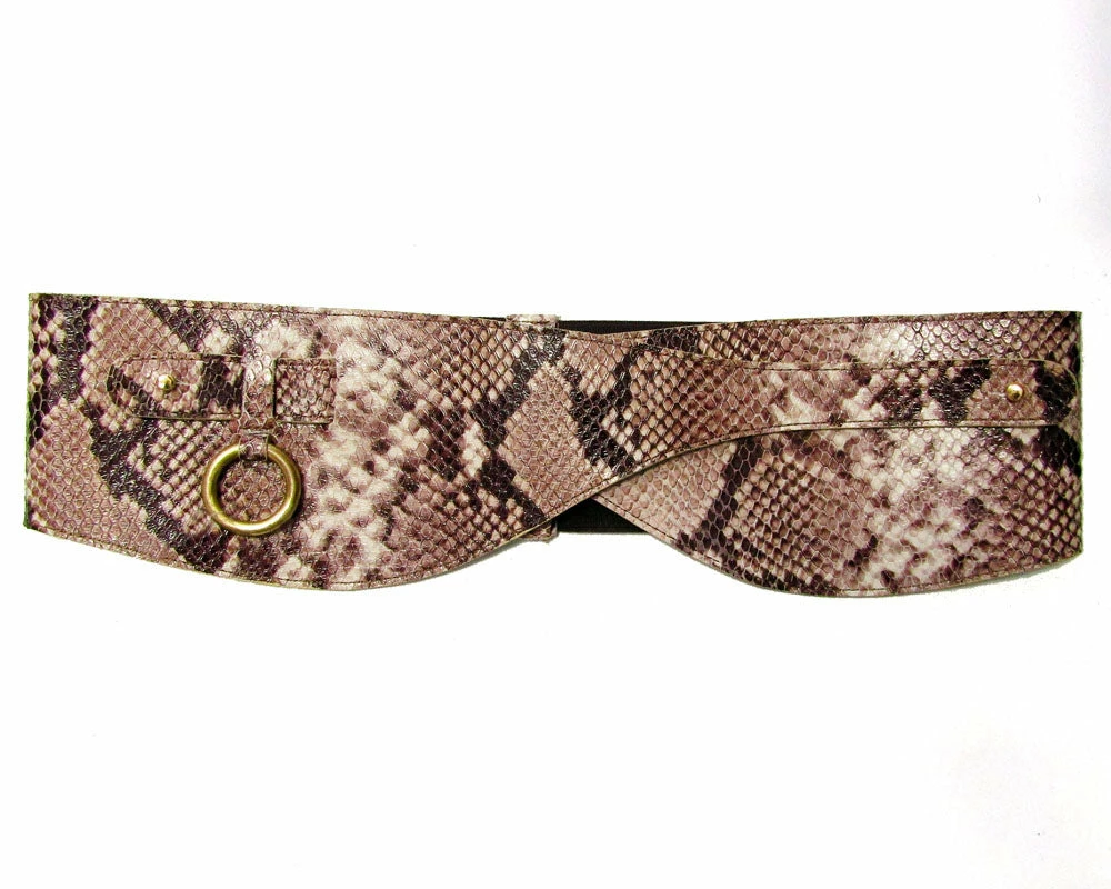 Leatherock OUTLET SHOP Printed Crossover Elastic Belt 4 Leatherock OUTLET SHOP Printed Crossover Elastic Belt
