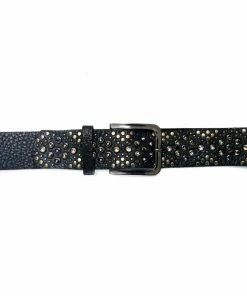 Leatherock Hematite Studded Belt OUTLET SHOP