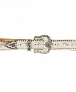 Leatherock Silver Crystal Jean Belt OUTLET SHOP