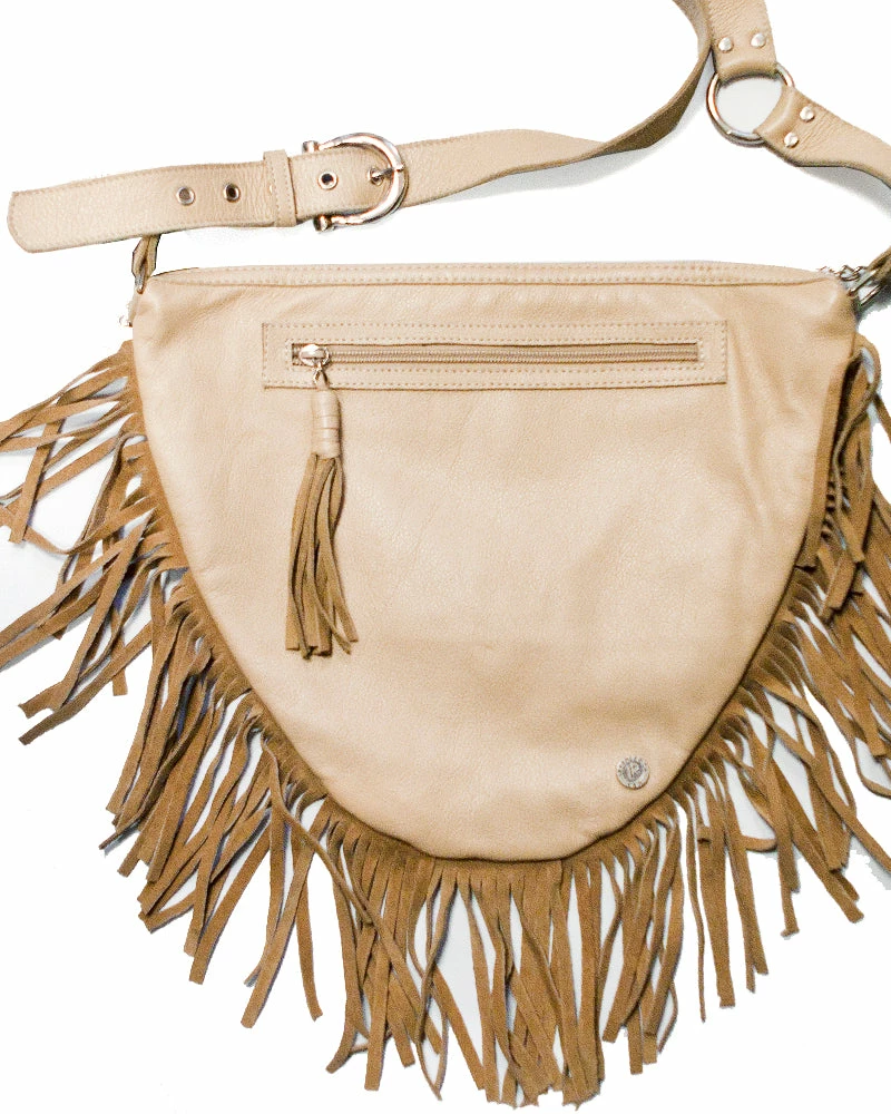 Leatherock Chevron Studded Fringe Bag 4 Leatherock Chevron Studded Fringe Bag