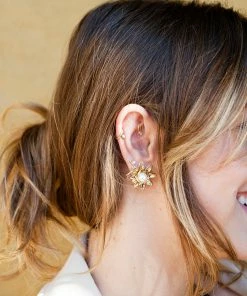 Leatherock Daisy Earrings