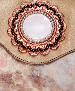 Leatherock Flower Shoulder Bag OUTLET SHOP