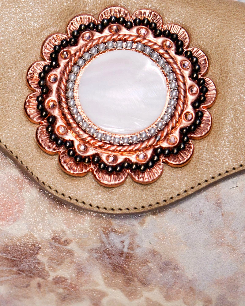 Leatherock Flower Shoulder Bag OUTLET SHOP 4 Leatherock Flower Shoulder Bag OUTLET SHOP