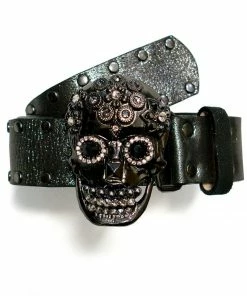 Leatherock Roberta Skull Belt Belts