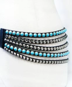 Leatherock Belts Icon 5 Strand Hip Belt