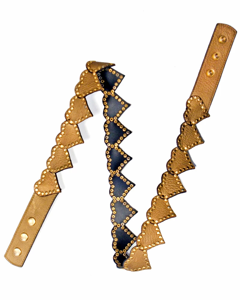 Leatherock Vintage Heart Belt 3 Leatherock Vintage Heart Belt