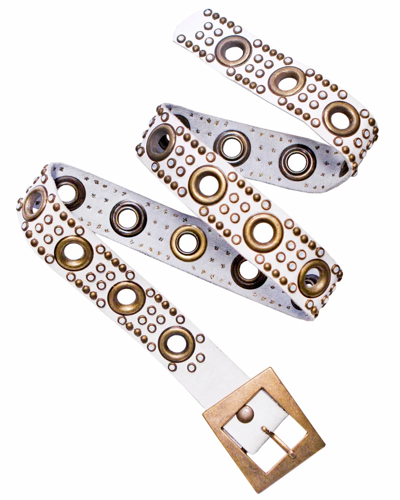 Leatherock Brass Eyelet Belt OUTLET SHOP 3 Leatherock Brass Eyelet Belt OUTLET SHOP