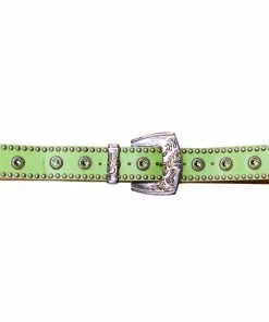 Leatherock Spring Green Jean Belt OUTLET SHOP