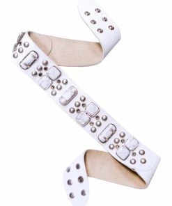 Leatherock White Howlite Hip Belt OUTLET SHOP