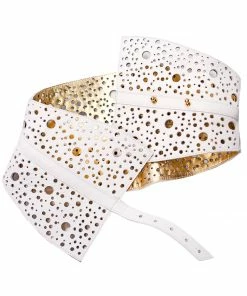 Leatherock OUTLET SHOP Vintage White Corset-Belt