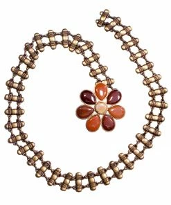 Leatherock Vintage Flower Chain Belt OUTLET SHOP