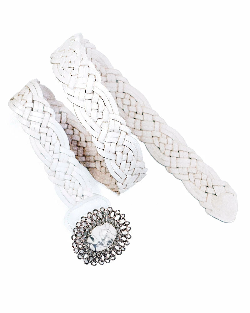 Leatherock Belts Isabella Braided Belt 4 Leatherock Belts Isabella Braided Belt