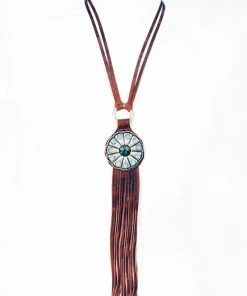 Leatherock Azalea Long Necklace