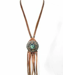 Leatherock Blossom Necklace