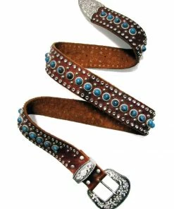 Leatherock Vintage Western Studded Belt